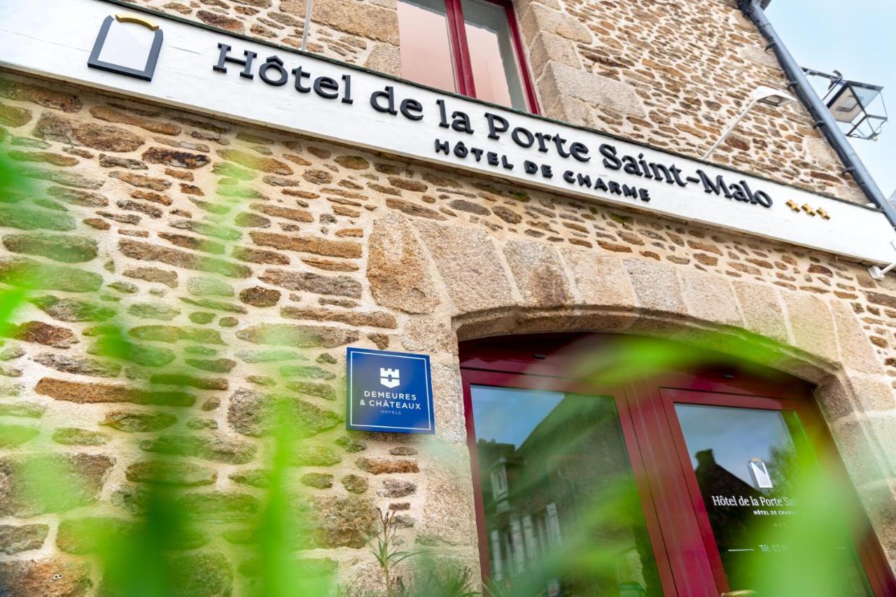 Demeures & Chateaux - Hotel De La Porte Saint-Malo Dinan Exterior foto